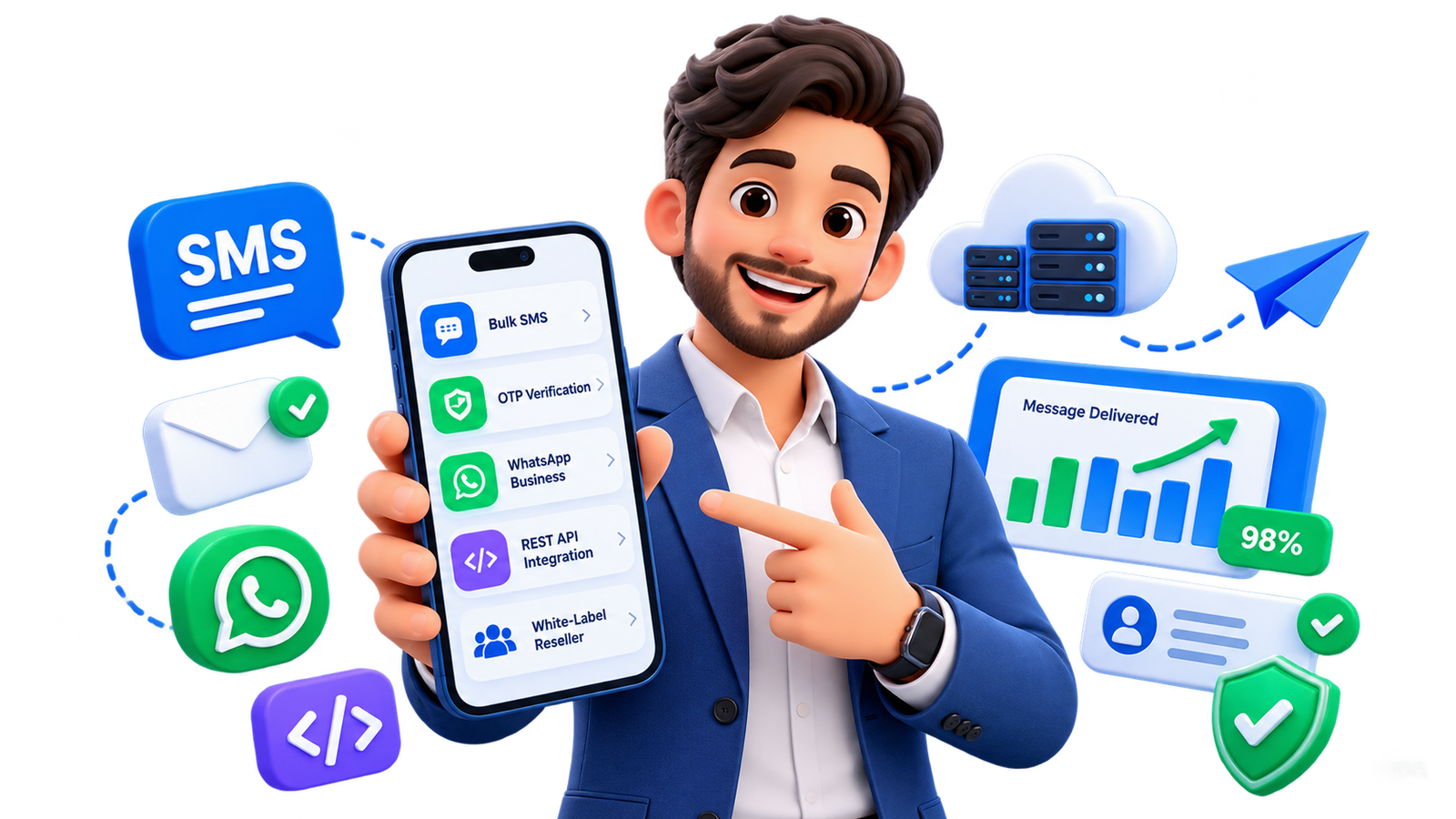 GoSMS Developer REST API Integration