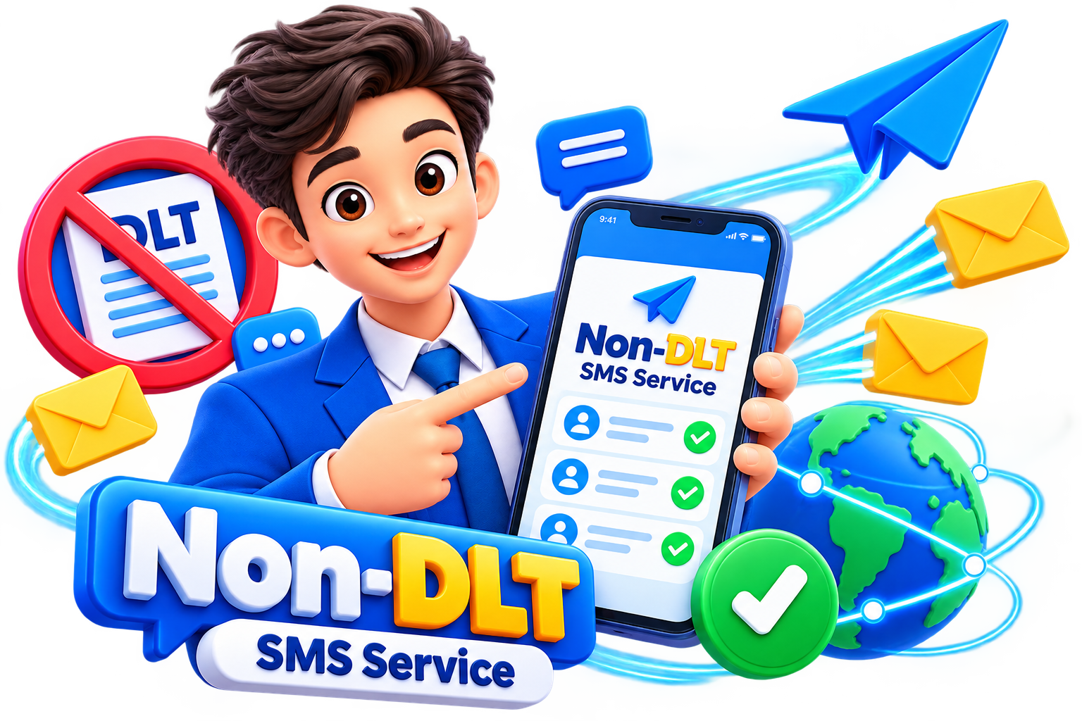 Non-DLT Fast SMS Service